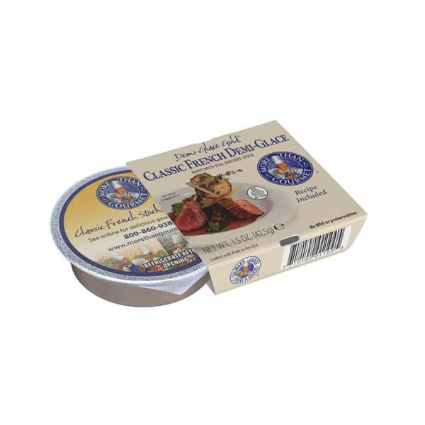 More Than Gourmet Classic French Demi Glace, 1.5 Oz, Pack of 6