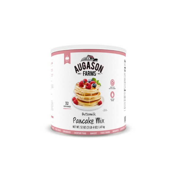 Augason Farms Buttermilk Pancake Mix 3 lbs 4 oz No. 10 Can