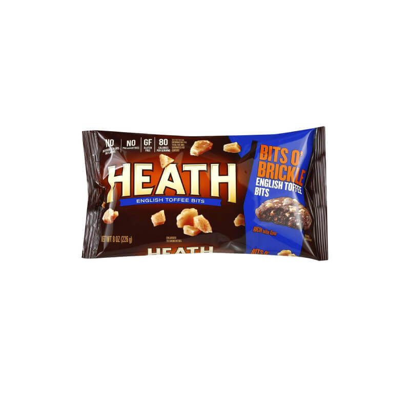 Heath Bits O' Brickle Gluten-Free Rich English Toffee Bits for Baking, Toppings