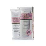 Advanced Clinicals Collagen + Hyaluronic Acid Anti-Aging Peel-Off Face Mask Hydrating, Tightening, & Firming Vegan Peel Off Face Masks Smooth Wrinkles & Pores, & Even Skin Tone (3.4 Fl Oz)