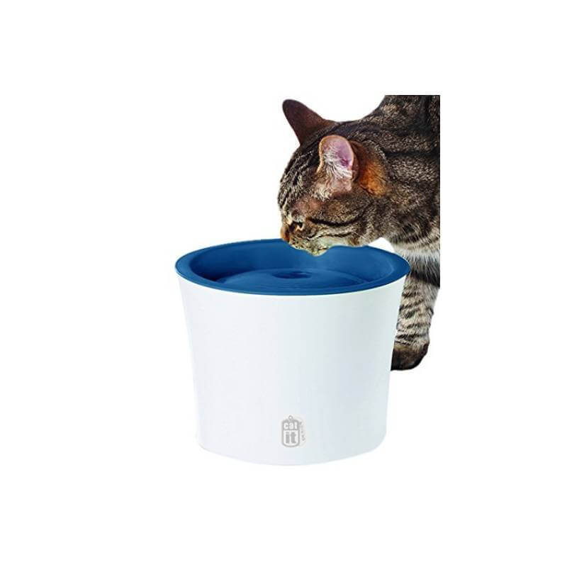 Catit Design Senses Fountain with Water Softening Cartridge, 3L,White