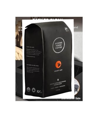 Kicking Horse Coffee, Smart Ass, Medium Roast, Whole Bean, 2.2 Pound - Certified Organic, Fairtrade, Kosher Coffee