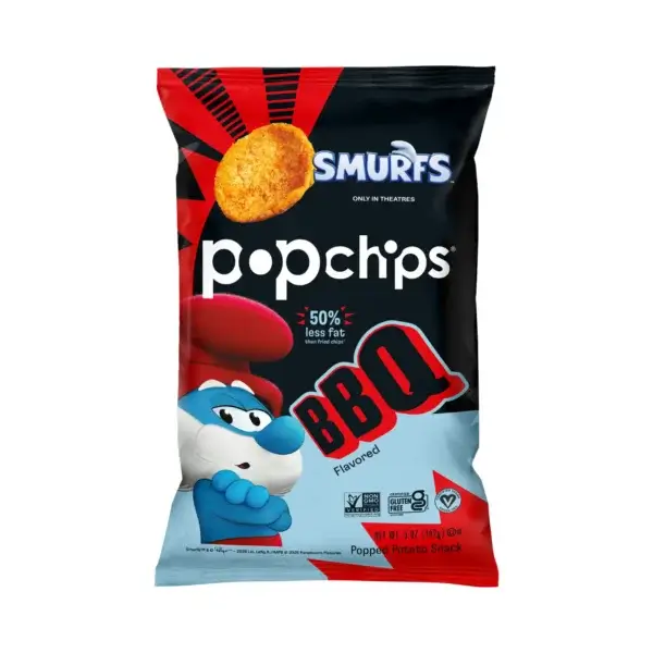 Popchips, Potato Chips, Barbeque, 5 oz Pack of 3